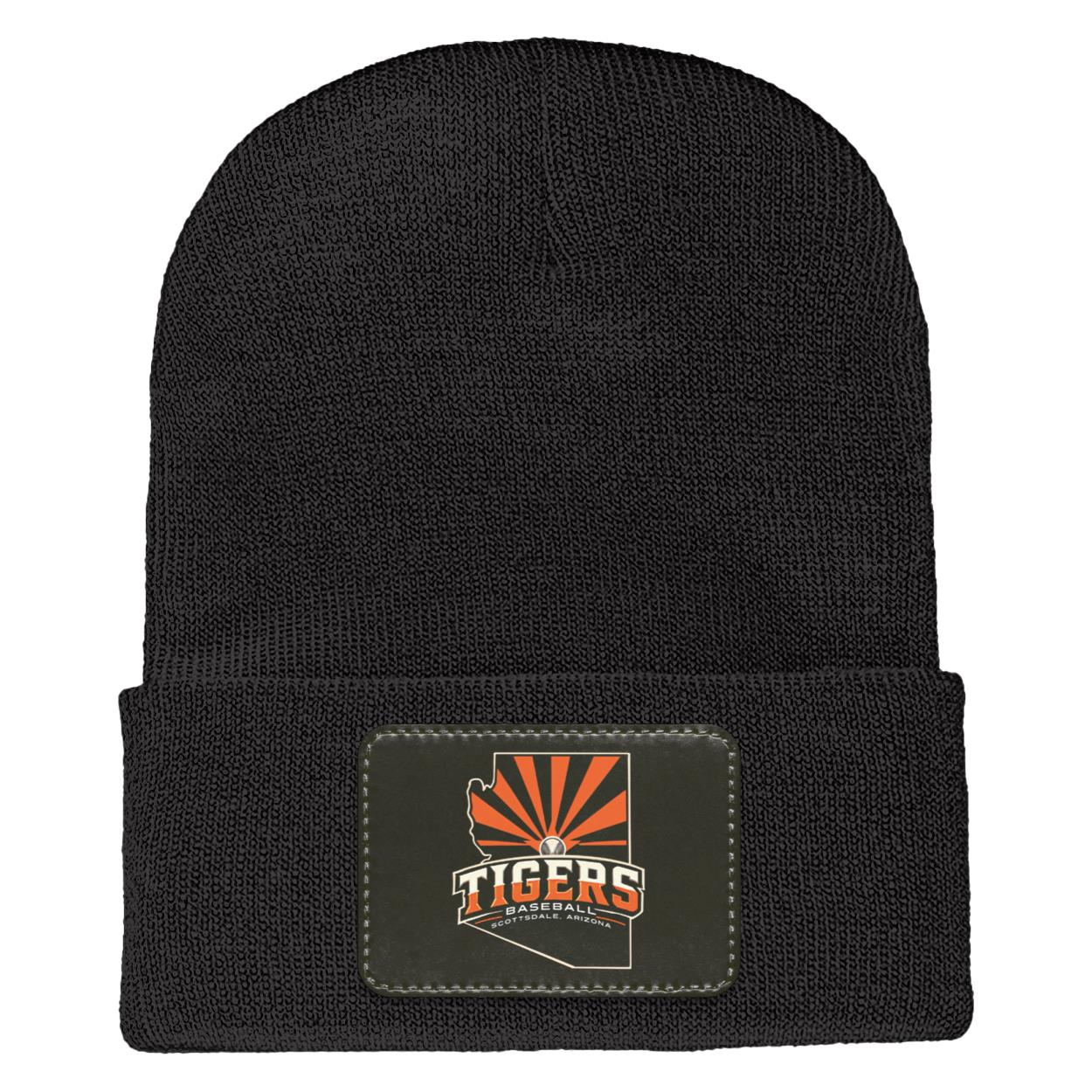 Tigers Baseball Adult Cuffed Knit Beanie