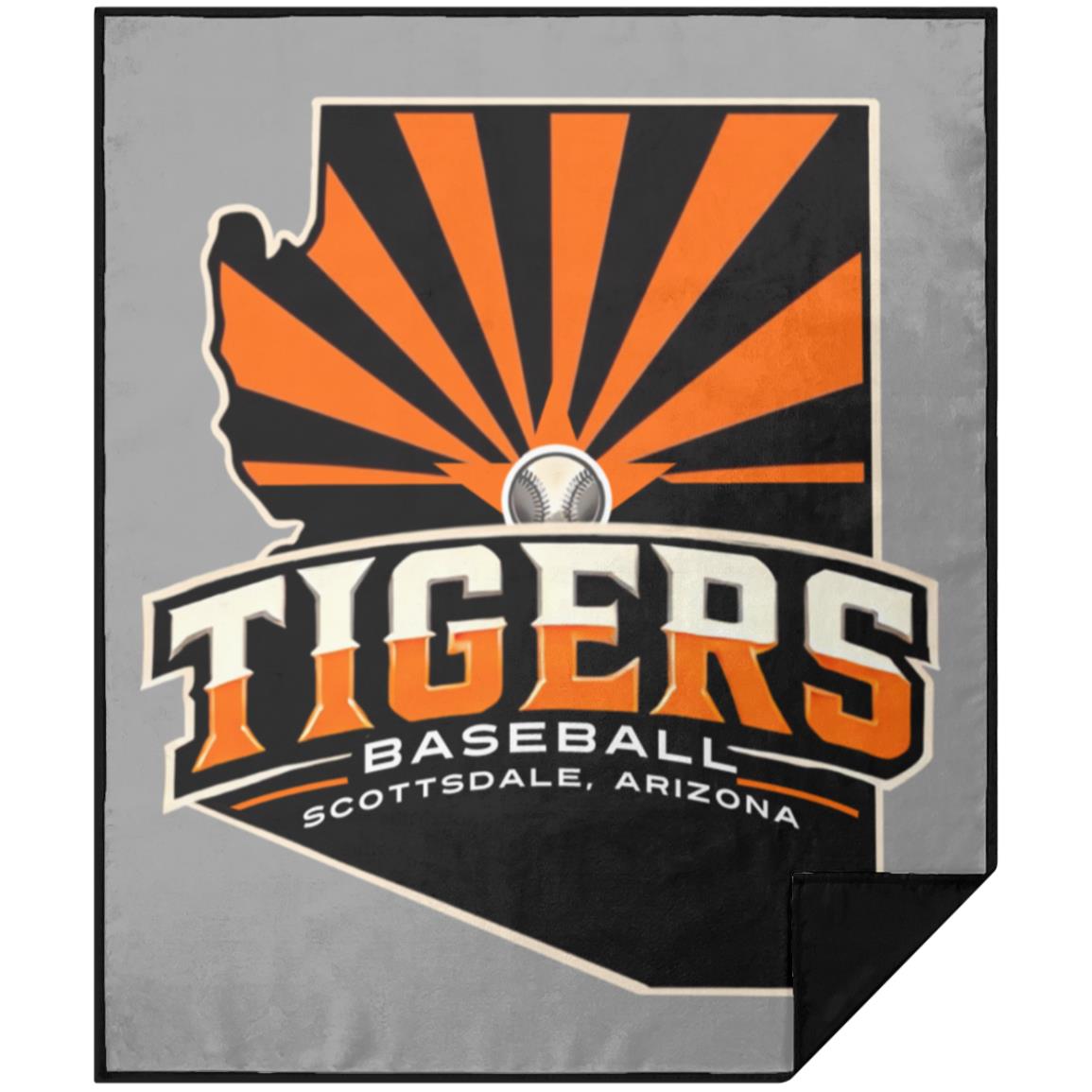 Tigers Baseball Premium Picnic Blanket 50x60