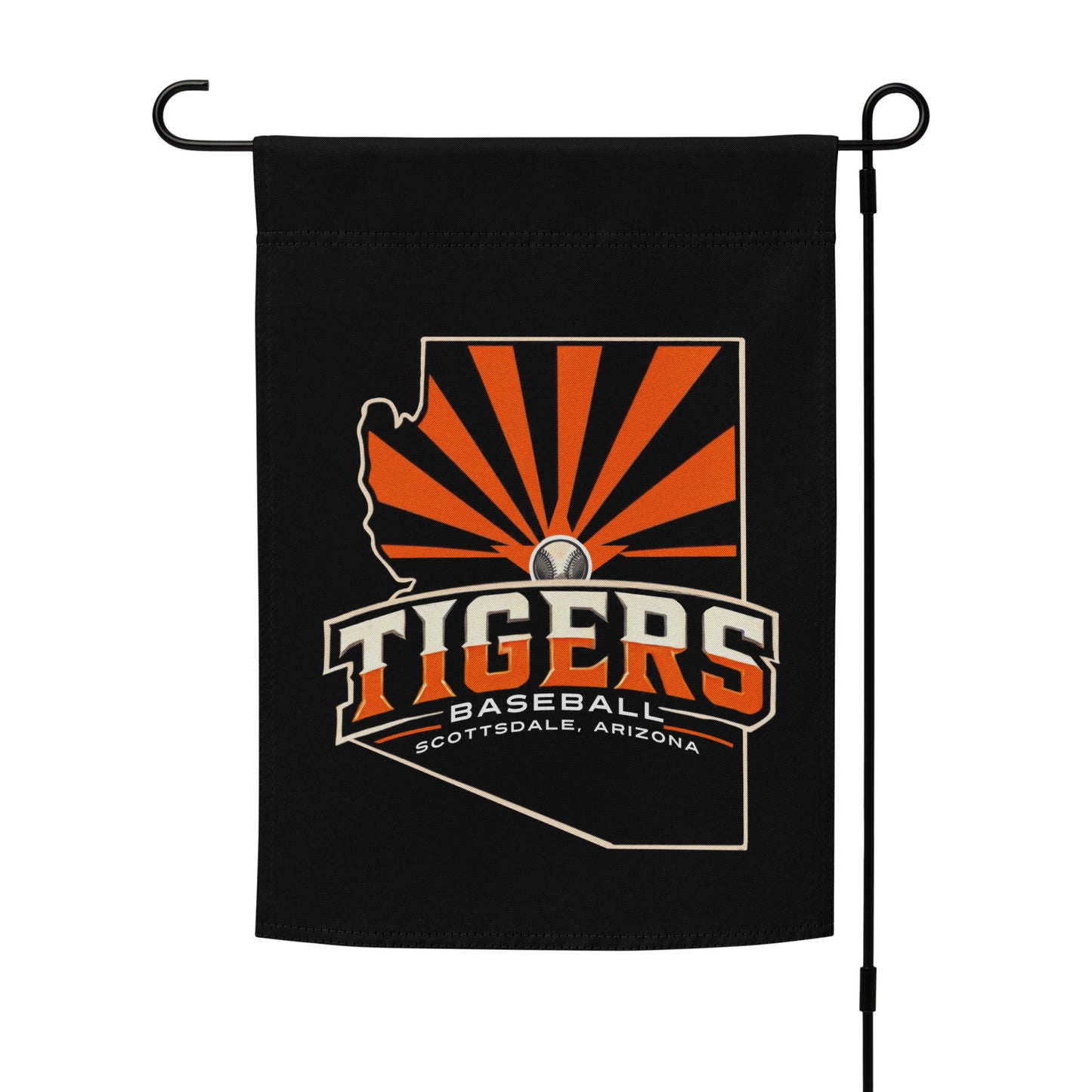 Tigers Baseball Garden Flag