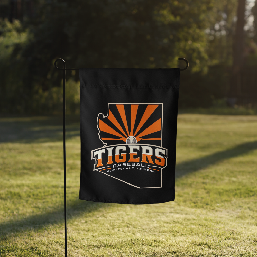 Tigers Baseball Garden Flag