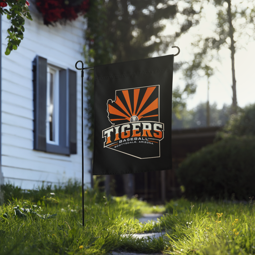 Tigers Baseball Garden Flag