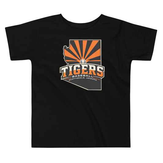 Scottsdale Arizona Tigers Baseball Toddler Tee