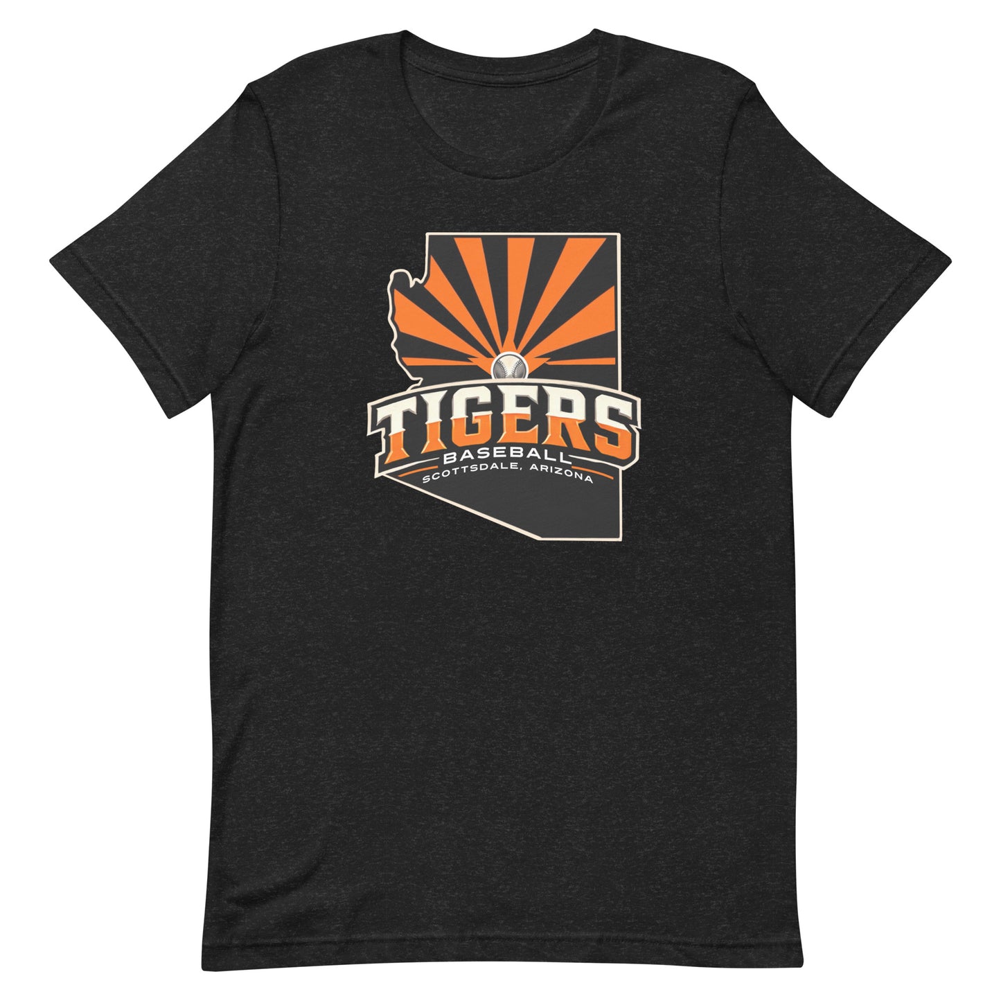 Scottsdale Arizona Tigers Baseball Bella Canvas Unisex T-shirt