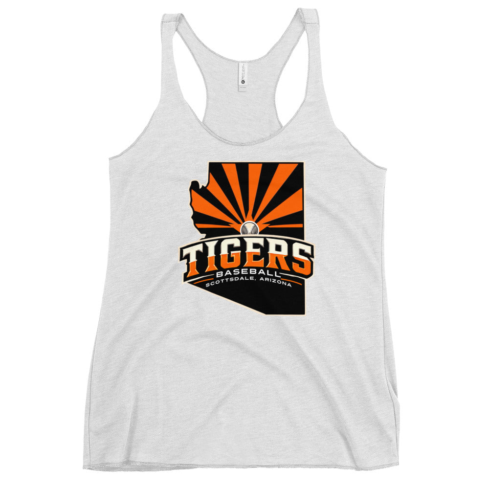 Scottsdale Arizona Tigers Baseball Women's Racerback Tank