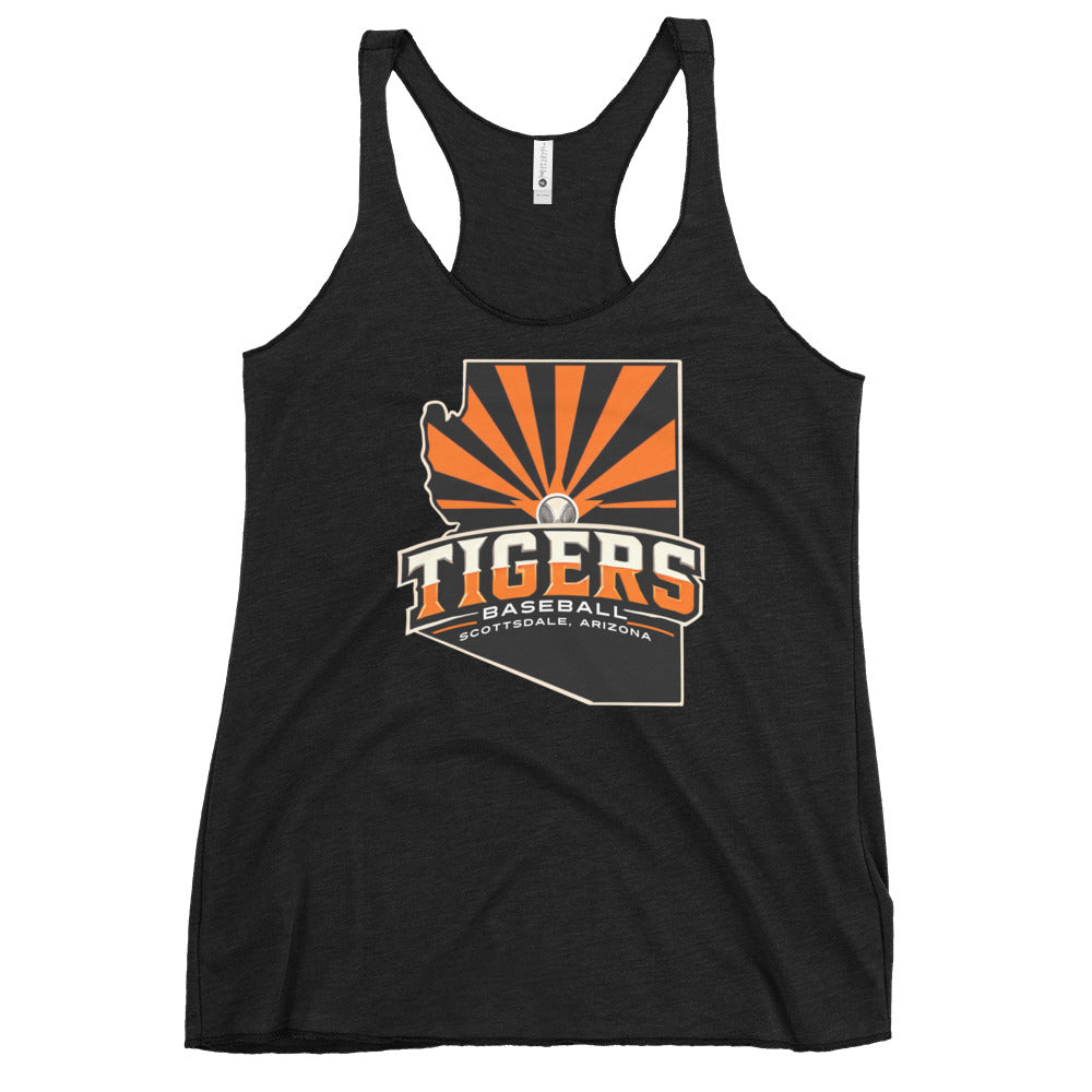 Scottsdale Arizona Tigers Baseball Women's Racerback Tank